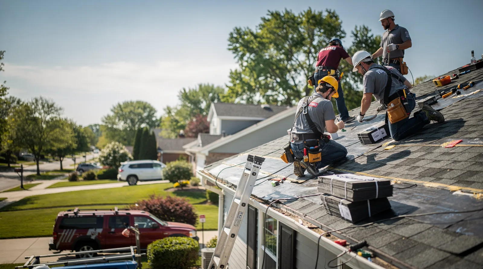 Roof Repair in Monhegan, ME around you